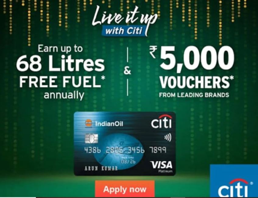 Citi Offer - Rs 5000 Joining Bonus