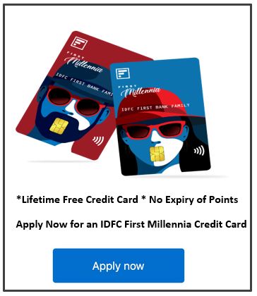 IDFC First Millennia Credit Card Image